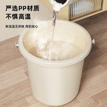 五月花24L特大号水桶 加厚手提塑料储水桶拖把桶泡脚桶 一桶多用