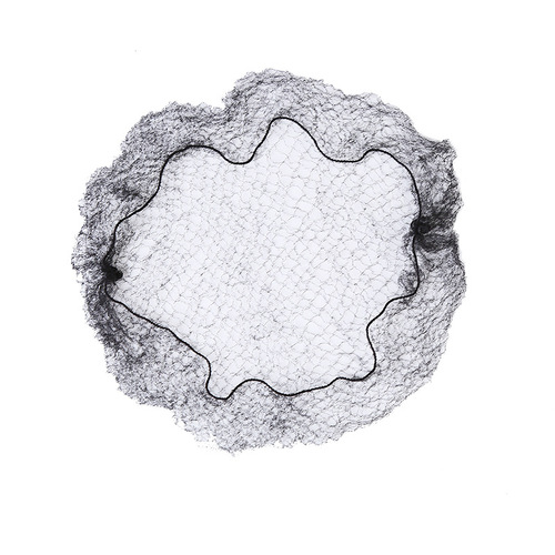 Professional flight attendant high-elastic invisible hair net dance film and television wig bun hair ball head net cover Hanfu head flower fine net pocket