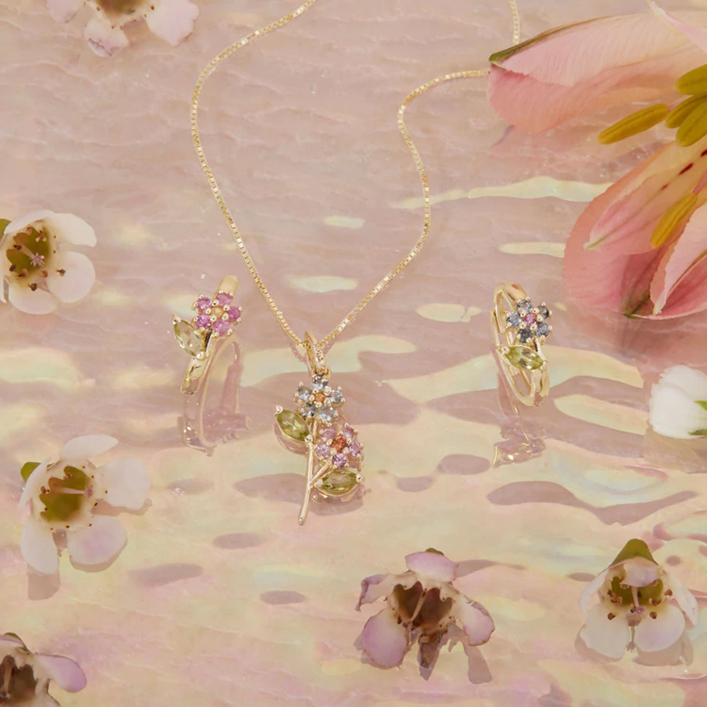 Fashion Geometric Sterling Silver Inlay Artificial Pearls Zircon Earrings 1 Pair