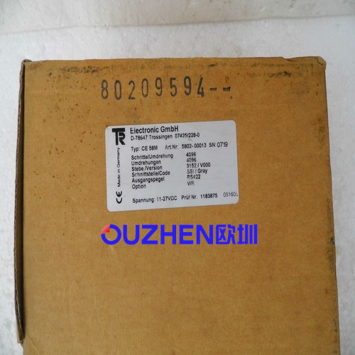 全新德国原装TR编码器CE58M现货议价5802-00013