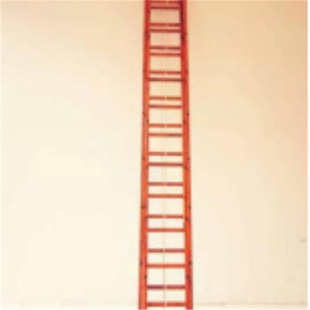 Two-Section Ladder Is Made of Anti-Corrosion, Anti-Moth, Degreasing, High-Temperature Treatment, and Multi-Layer Adhesive Material