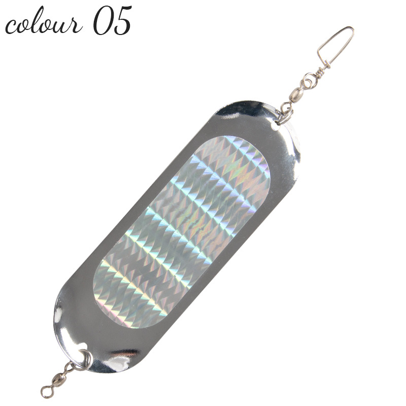 サケのフラッシャーの釣りのフラッシュランプの4.5インチルアーのsalmon fish ing dodgers flashers