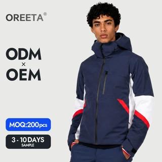 Color-blocked patchwork winter down jacket Garment factory