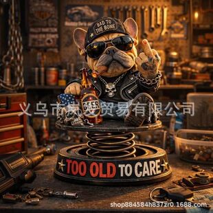 ���R�d�¿�Too Old To Care Dashboard Bobblehead�x���P�u�^����