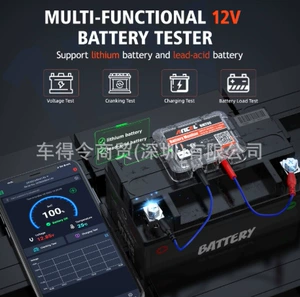 Vgate BA100 voltage bluetooth detector supports 12v and 24v voltage battery battery detection wholesale