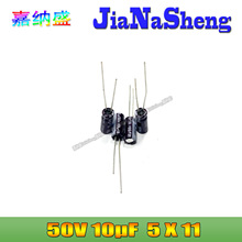 10UF 50V �Ἢ�� PW 50V10UF 5X11 ���l���� 105����X늽����