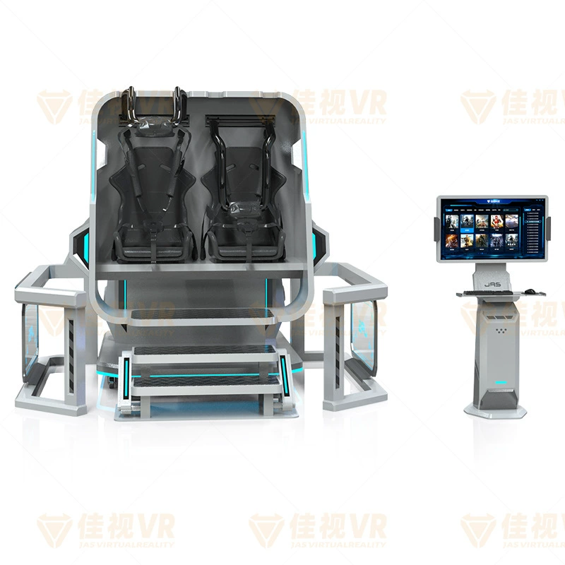 Airplane for double, entertainment equipment, roller coaster, game console
