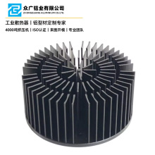 五金锻造LED冷锻散热器 CNC机加工冷锻鳍片散热器