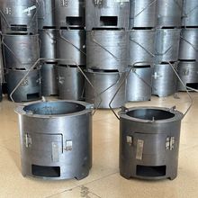 户外烧烤柴火炉节能无烟多功能露营围炉取暖木炭劈柴火炉新款