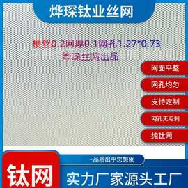PEM电解槽用钛网菱形孔钛网拉伸网制氢电解槽过滤网平整厚度均匀