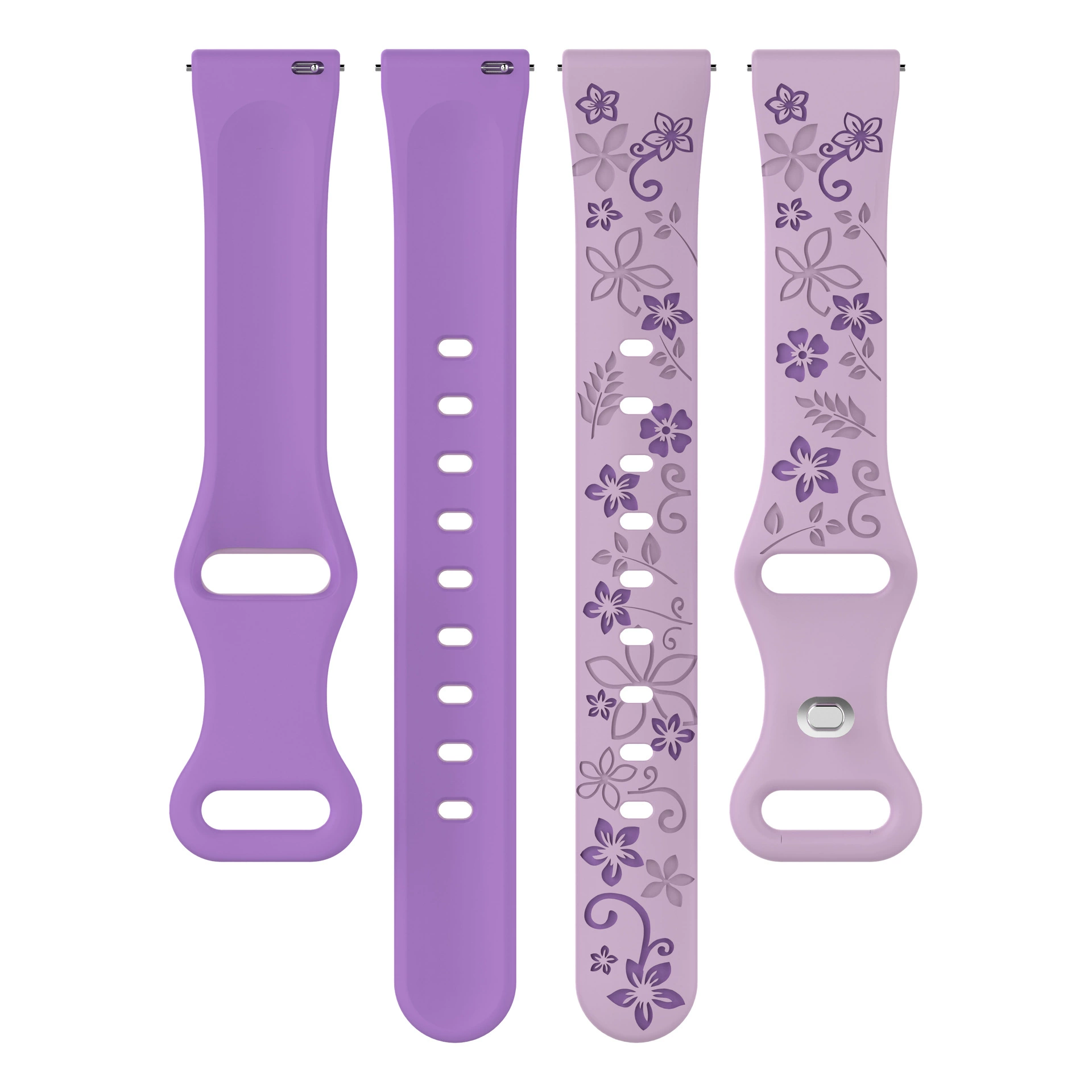 Samsung, two-color silicone changeable watch strap, 22mm