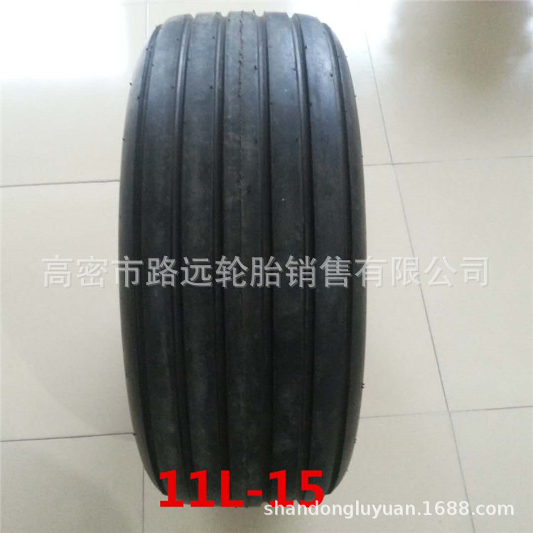 导向轮花纹胎 11L-15 农用机械轮胎胎 I-1 F1 F2