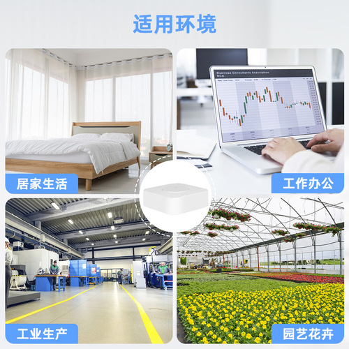 Tuya Solution Smart Air Box PM2.5 Detector Formaldehyde VOC Carbon Dioxide Harmful Gas Measurement Meter