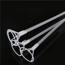 4070厘米一体托杆高透明磨砂网红气球支撑棒地推波波球杆拖配件