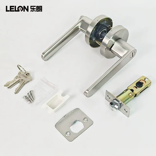 批发美式三杆执手锁卫生间三杆式门锁可代替球形锁防火通道门锁
