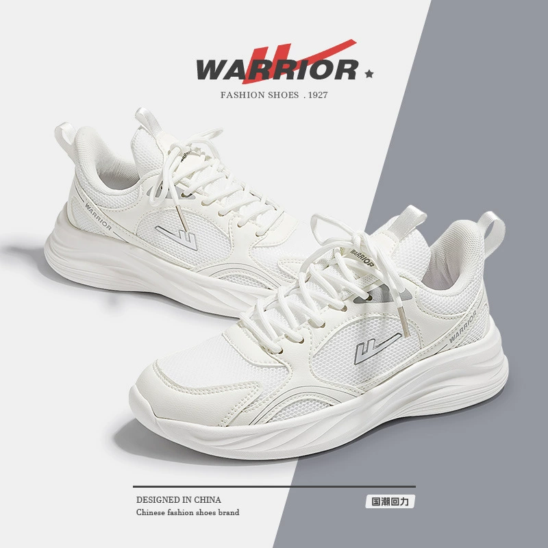 Кроссовки Warrior, обувь, дышащие белые кеды, осенние