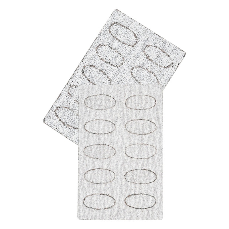 Manicura de acero empuje Ruso de doble cabeza de acero de herradura empuje grande de acero inoxidable Bisel manicura de eliminación de la piel muerta herramienta de pretratamiento