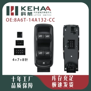 Ford Fiesta üçün 8A6T-14A132-Cc sol ön şüşəqaldıran açarı