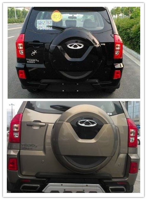 Chery Tiggo 3 Spare Tire Cover Shell for Models 1415161718, New Tiggo 3 Spare Tire Cover, Rear Tire Cover, Others