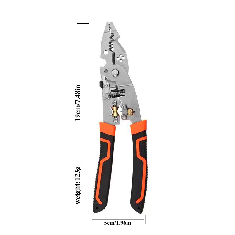Spot diez en uno, alicates pelacables multifuncionales, dobladores especiales, pelacables especiales para electricistas, bobinado