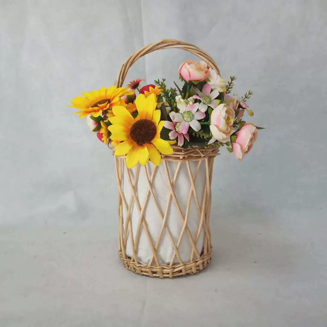 Handheld basket, woven decorations indoor, wholesale
