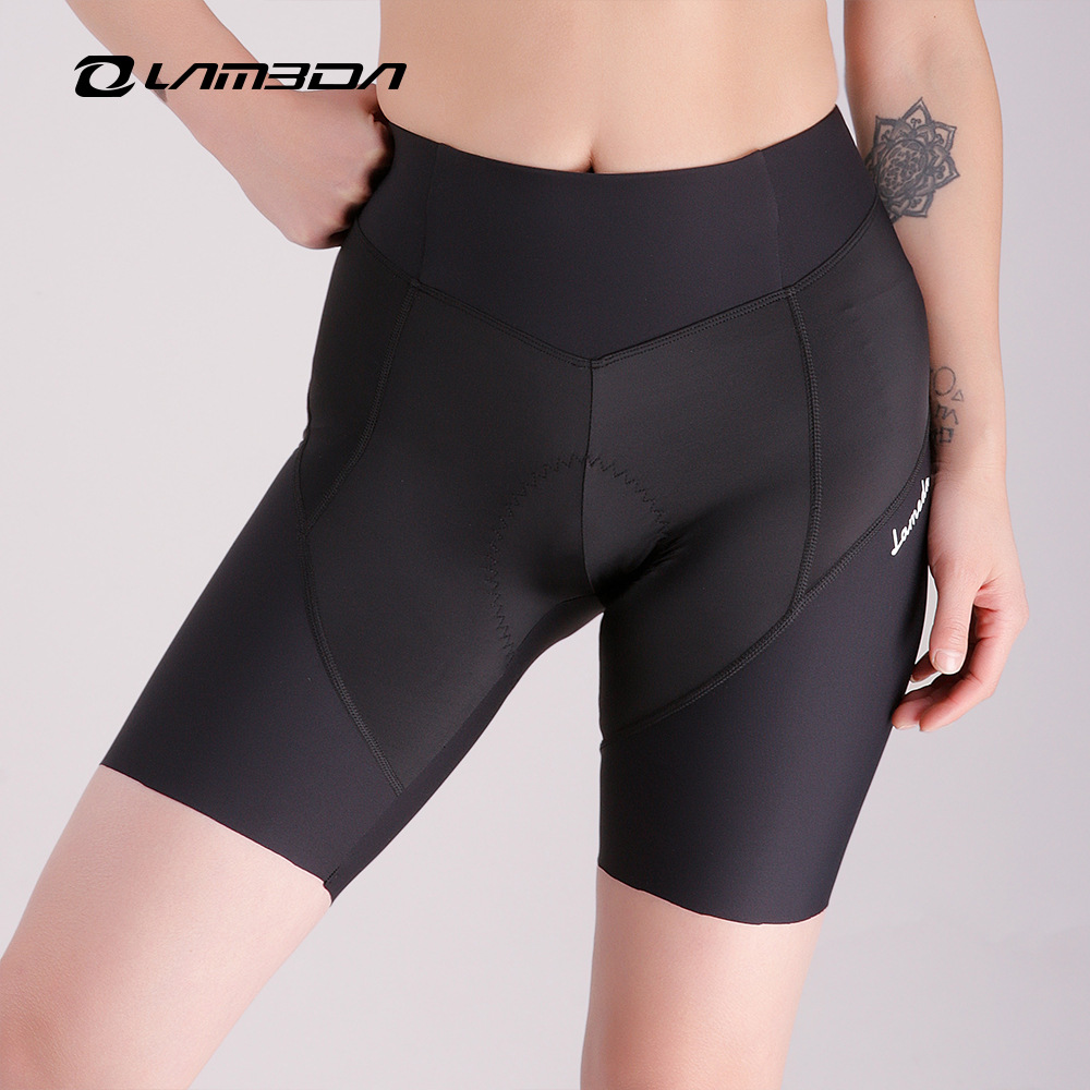 兰帕达女款骑行短裤 夏季新款透气自行车短裤 山地车骑行短裤批发