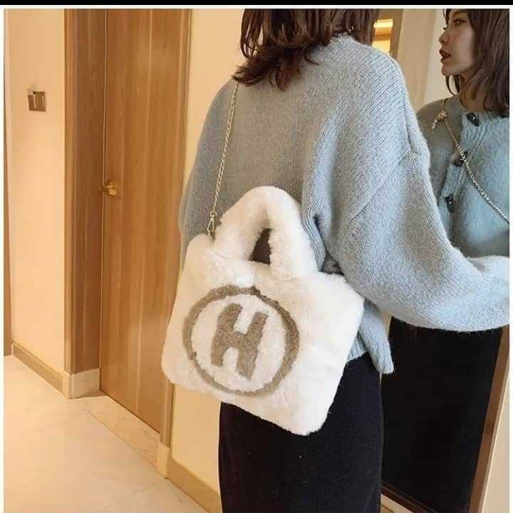 毛绒包包H包