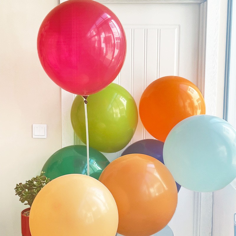 Meizhihai globo de 18 pulgadas engrosada globo de látex fiesta de cumpleaños decoración de la habitación de la boda diseño de la escena suministros de la boda