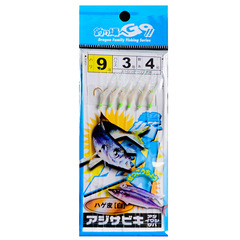 Feichan Luoyu White Fish Skin Jig Hanger Gold Ajig Hook Bionic Jig Hanger Jumping Mouth Fishing Gear Fishing Hook Summer Fishing