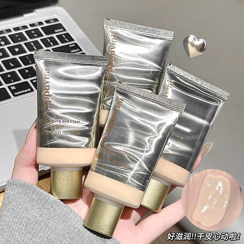 CAPPUVINI gel hidratante base líquida transparente, pó de maquillaje, polvo de maquillaje, blanqueador base líquido al por mayor transfronterizo