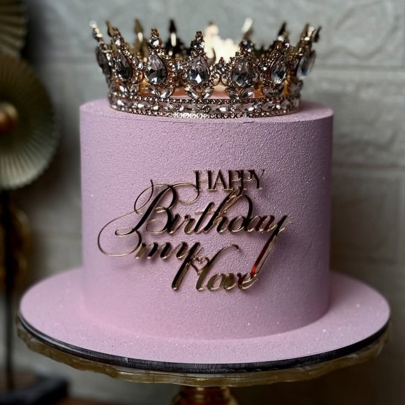 版权跨境ins风亚克力蛋糕装饰生日情侣表白爱人生日蛋糕装饰插件|undefined