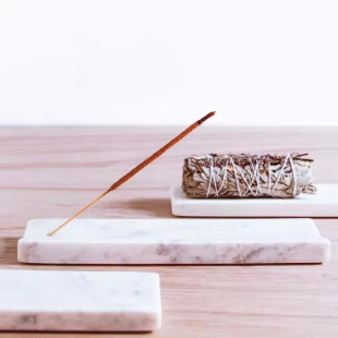 Manufacturer Customized Incense Burner Modern Simple Marble Incense Insert Incense Plate Home Decoration Ornaments