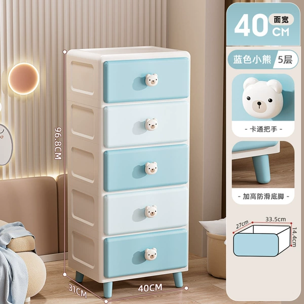 40-sided wide-Blue Bear (5 layers)