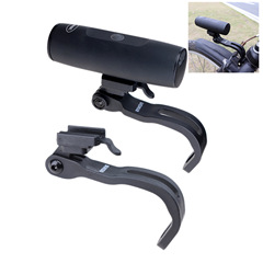 Foldable Stroller Front Fork Light Mount Compatible with XoSS XL400 Flashlight & GOPRO, Suitable for Brompton Small Bike