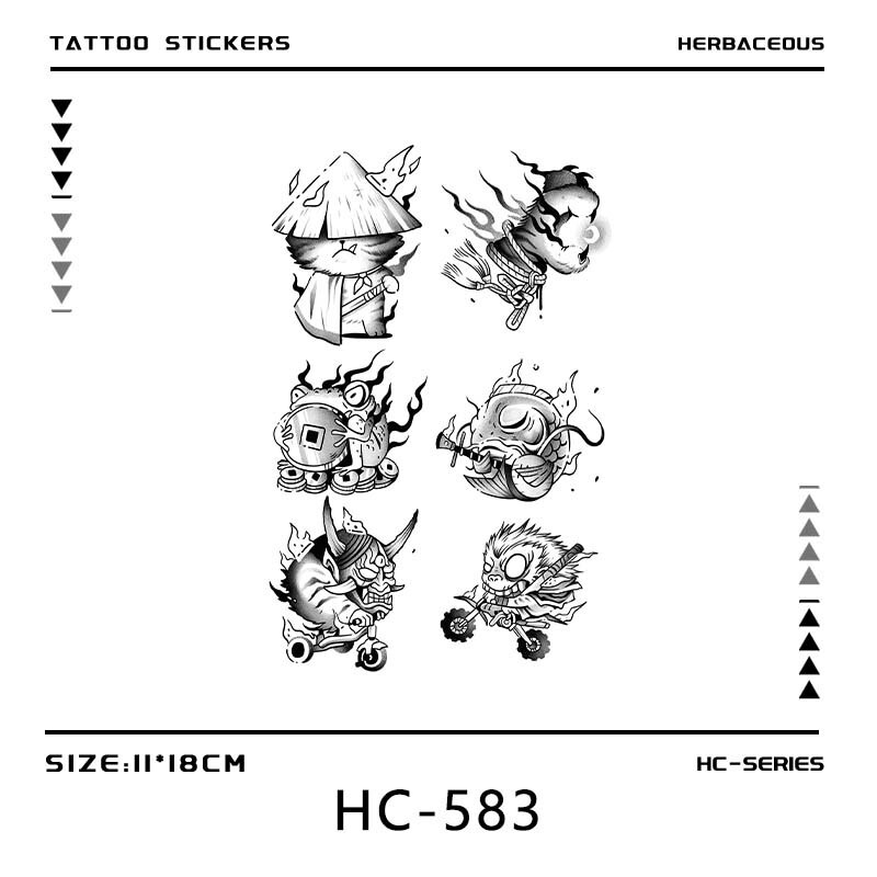 Tiger Hero Golden Toad Herbal Tattoo Stickers for Men and Women, Cthulhu Style Stickers, Realistic Waterproof Long-Lasting Semi-Permanent Arm and Back of Hand Decals Tiger Hero Golden Toad Herbal Tattoo Stickers for Men and Women, Cthulhu Style Stickers, Realistic Waterproof Long-Lasting Semi-Permanent Arm and Back of Hand Decals