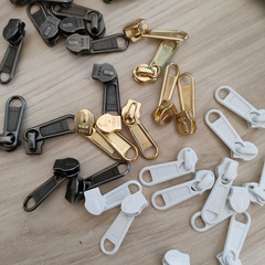 YKK純正品小5号8号10号ナイロンRC長札プルヘッドロックなしバッグプルヘッド複数色スポット