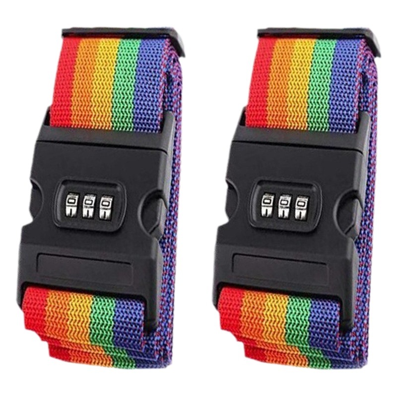 T bolsa de la carretilla Contraseña de bloqueo de embalaje cinturón de equipaje caja de encuadernación con cinturón de encuadernación cinturón de equipaje