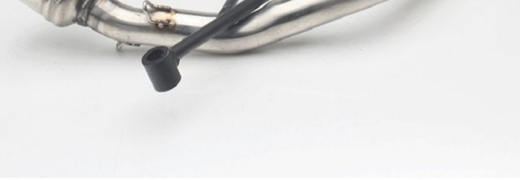 Suitable for Motorcycle Scooter Ghost Fire Fuxi Gy6 Rs100 125Cc Stainless Steel Exhaust Pipe Front Bracket