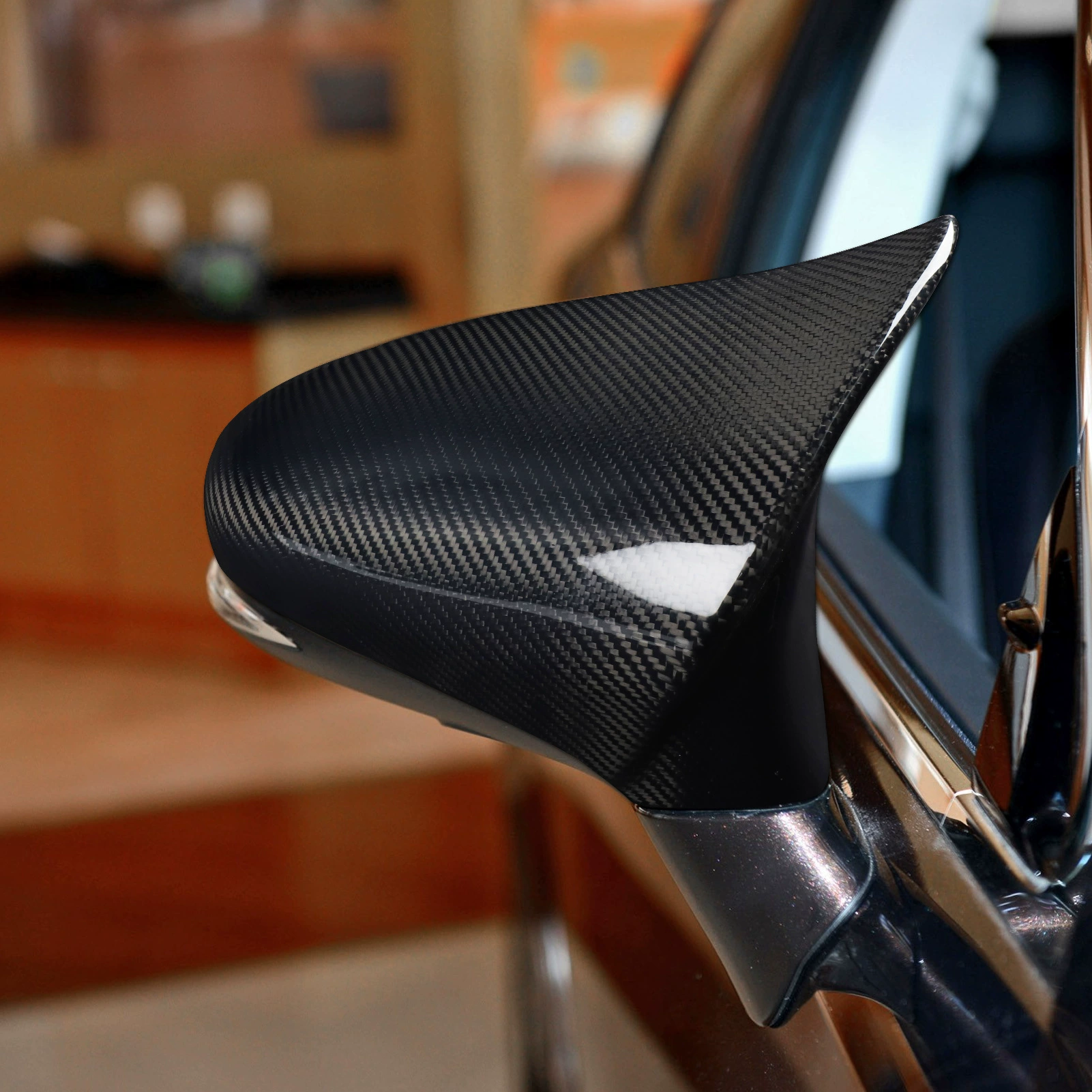 Подходит для Lexus IS/ES/LS/GS/CT корпус зеркала из карбона, аксессуары для внешней тюнинговой отделки