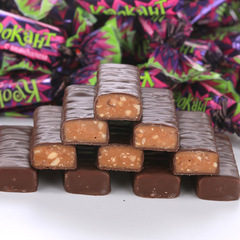 【ロシア原装】KDV紫皮糖代発500g/袋サンドイッチ糖ショートニングチョコレートキャンディー