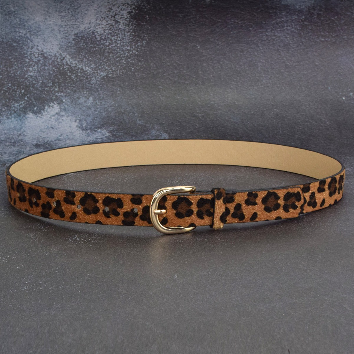 Street, Shopping Occasion Pu Leather, Alloy Material Vintage Style Classic Style Leopard Pu Leather Alloy Plating Women's Leather Belts