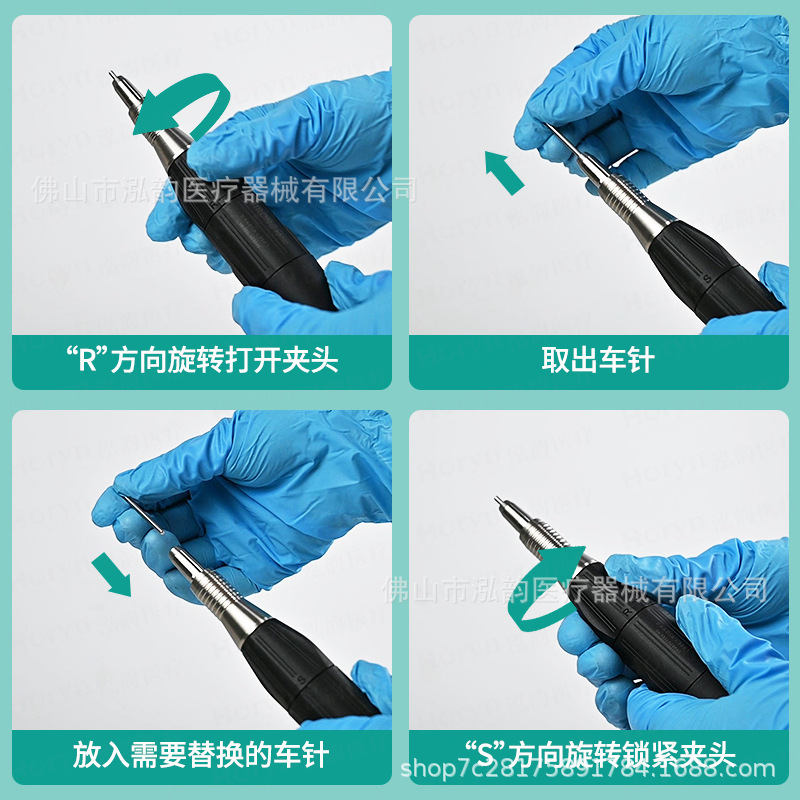 歯科専用サンダハンドル研削ヘッド電動小型マニキュア除去彫刻機携帯型口腔サンダ|undefined