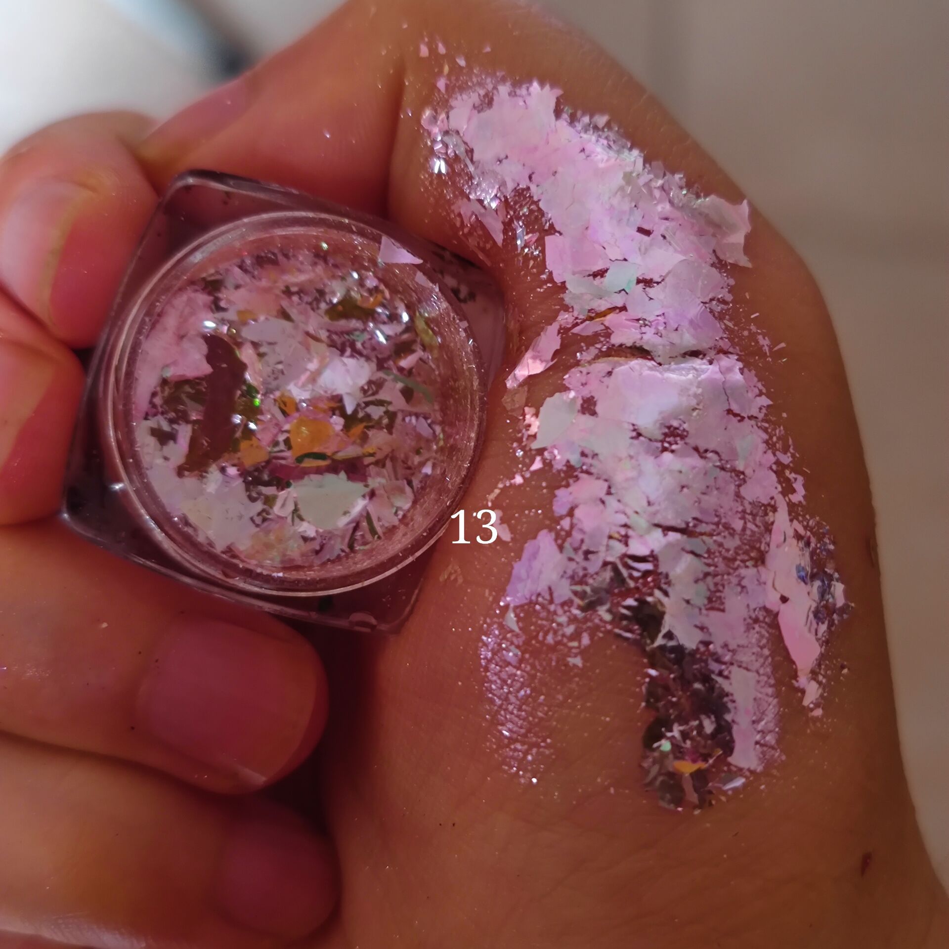 批发欧箔粉冰透云锦粉仙女极光闪粉粗粉亮片冰晶雪绒粉0.2g