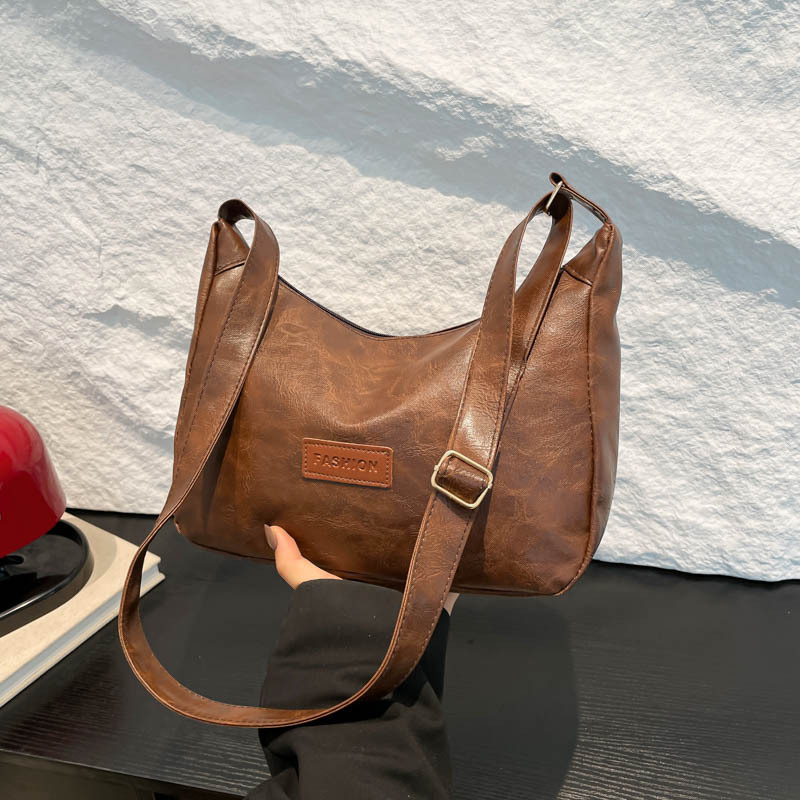 Women's Shoulder Bag Simple Elegant Textured European Style_voghion.com