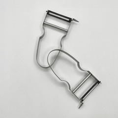 430 stainless steel peeling knife U-shaped planing peeler creative home use apple potato melon peeling knife cross-border export