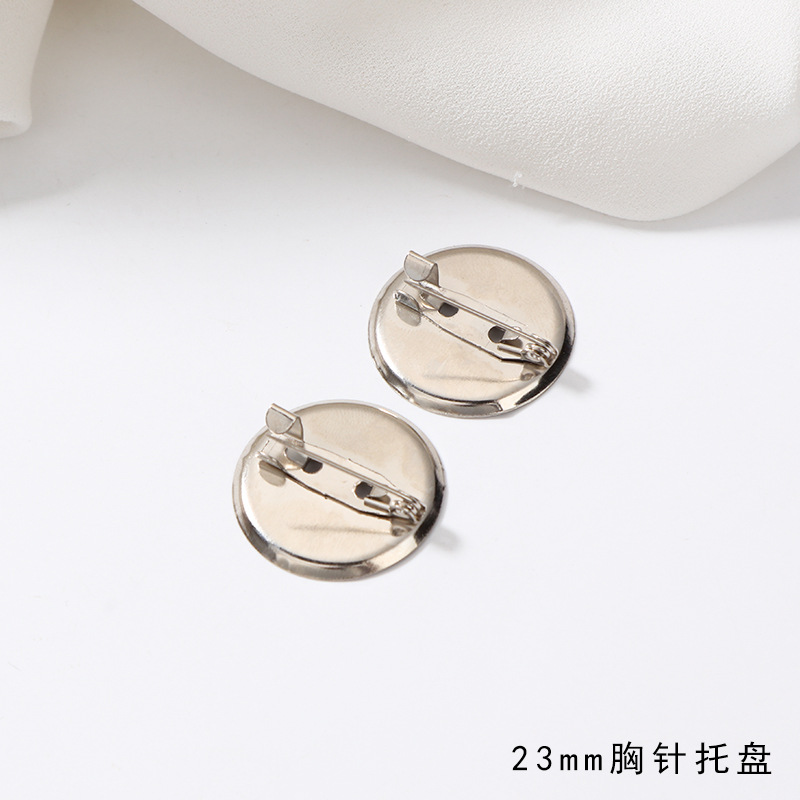 ピンの安全針の胸の花の底のボタンの針はロックの頭のネクタイのブローチの手作りのdiyの毛の服のボタンの部品の材料を持ちます。