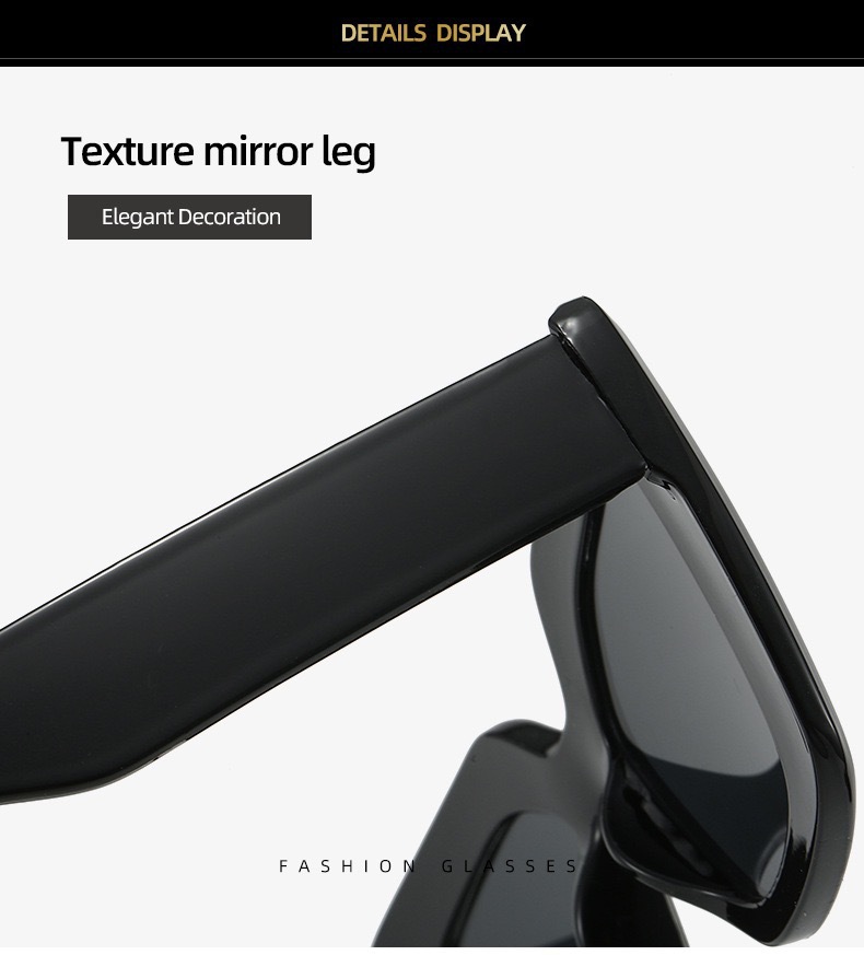 Sunglasses For Men And Women Minimalist Square Designer Frames_voghion.com