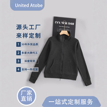 加工定制软黄金加厚外套女立领棒球服百搭通勤冬款加绒开衫女装