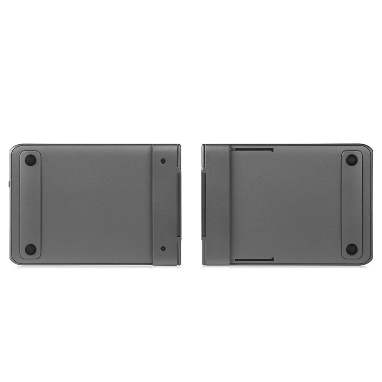 Clavier Bluetooth sans fil pliable à deux volets, ordinateur portable, tablette, téléphone portable, bureau, petit clavier portable universel_voghion.com