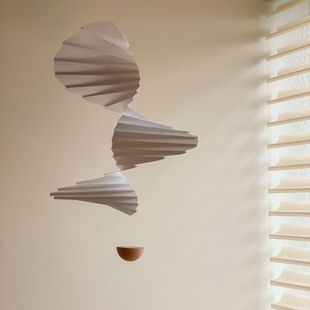 Whirlwind Airflow Silent Wind Chime Pendant Home Nordic Room Balcony Wind Chime Hanging Decoration Aerial Pendant Hanging